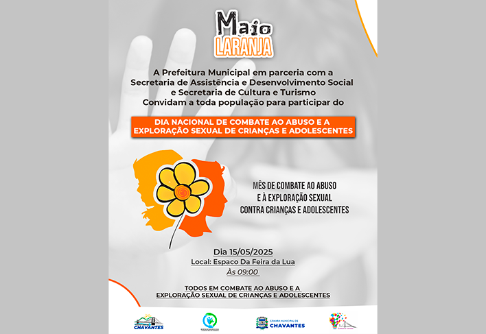 MÊS DE COMBATE AO ABUSO E À EXPLORAÇÃO SEXUAL CONTRA CRIANÇAS E ADOLECENTES